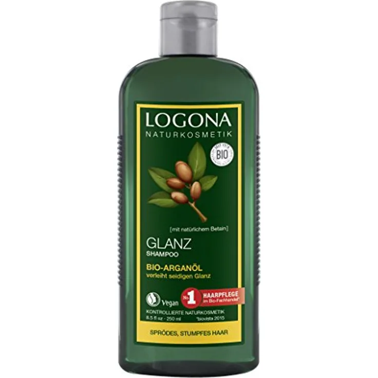 Logona Glanz Shampoo Arganöl 250 ml Wirkung: Glanz
