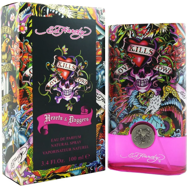 Christian Audigier Ed Hardy Hearts & Daggers for Women Eau de Parfum (EdP) Damenduft 100 ml