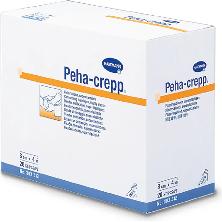 Hartmann Peha Crepp Fixierbinde 10 cm x 4 m