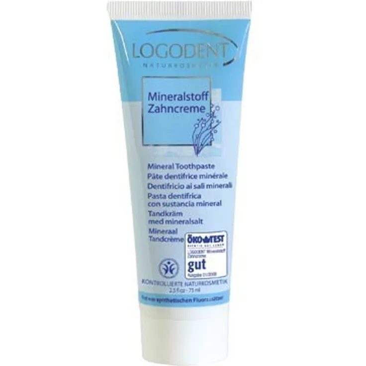 Logona Mineralstof 75 ml, für saubere Zähne & frischen Atem