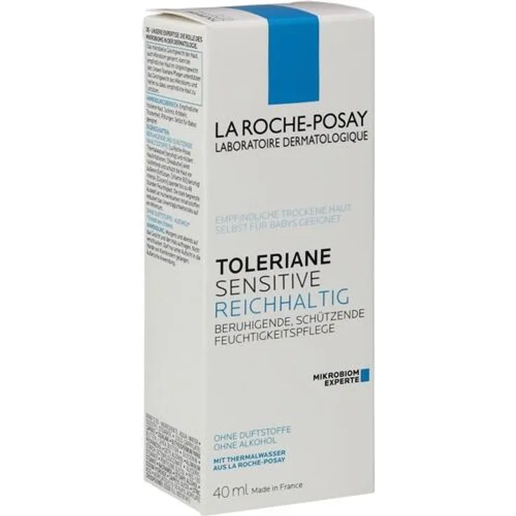 Roche-Posay Toleriane Sensitive Reichhaltige Creme 40 ml Tagespflege, für Damen und Herren