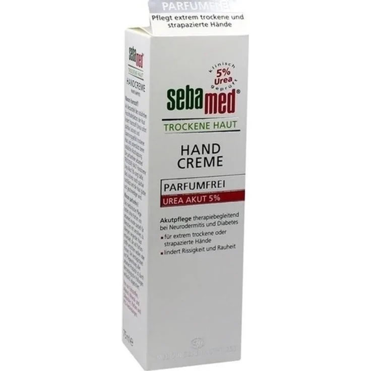 Sebamed Trockene Haut Parfümfrei Handcreme Urea 5% 75 ml