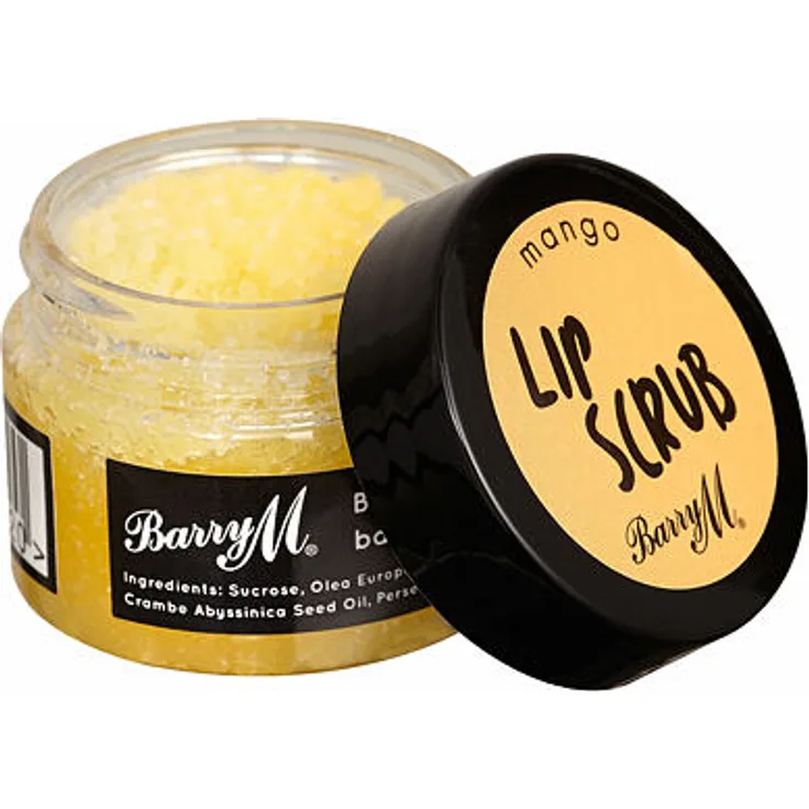 Barry M Lip Scrub Lippenpeeling mit Mango-Geschmack 25 g Farbton Mango für Frauen für schön gepflegte Lippen
