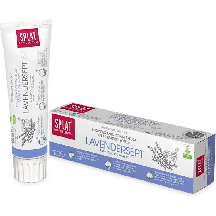 Splat Lavendersept Bioaktiv 100 ml, mit Lavendel & Rosmarin, für saubere Zähne & frischen Atem