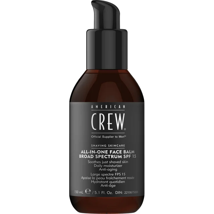 AMERICAN CREW Gesichtsbalsam SPF 15,1 x 170 ml, für alle Hauttypen, mit einer beruhigenden Wirkung, pflegend – Bild 1