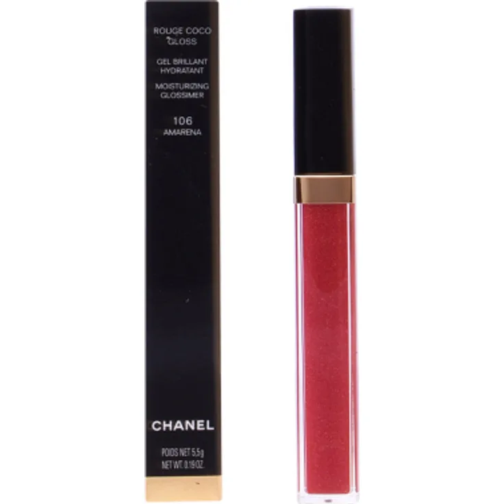 Chanel Rouge Coco Gloss 106 Amarena, Farbton: Rot, Inhalt: 5,5 g