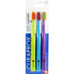Curaprox CS5460 extra weich 3er-Pack, mit Curen-Borsten, Sanft zum Zahnfleisch