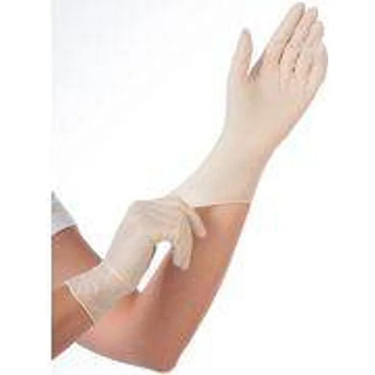 Hygonorm Latex-Handschuh SKIN LIGHT, M, weiß 100 Stück