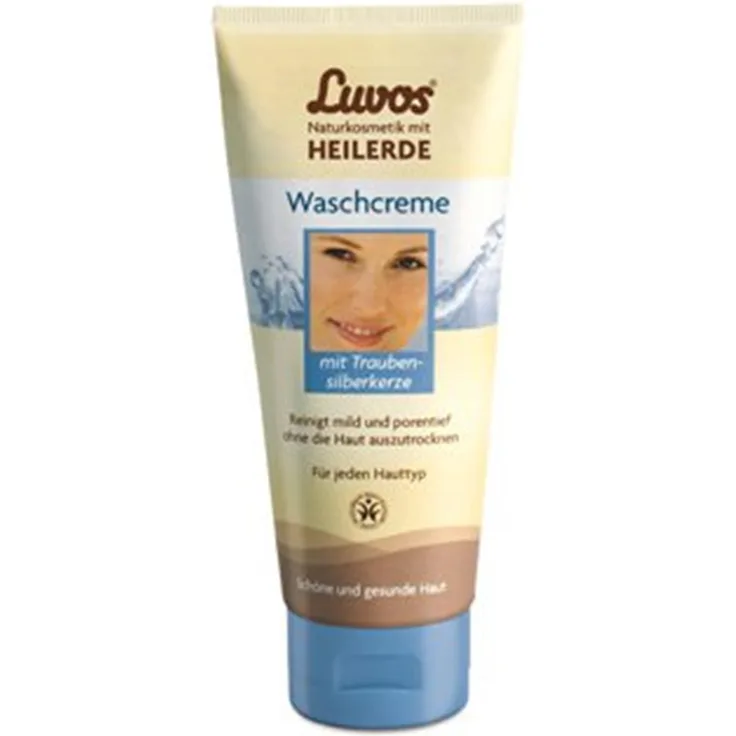 Luvos Waschcreme Traubensilberkerze 100 ml, für Damen und Herren 