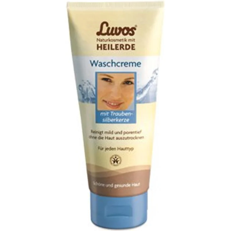 Luvos Waschcreme Traubensilberkerze 100 ml, für Damen und Herren  – Bild 1