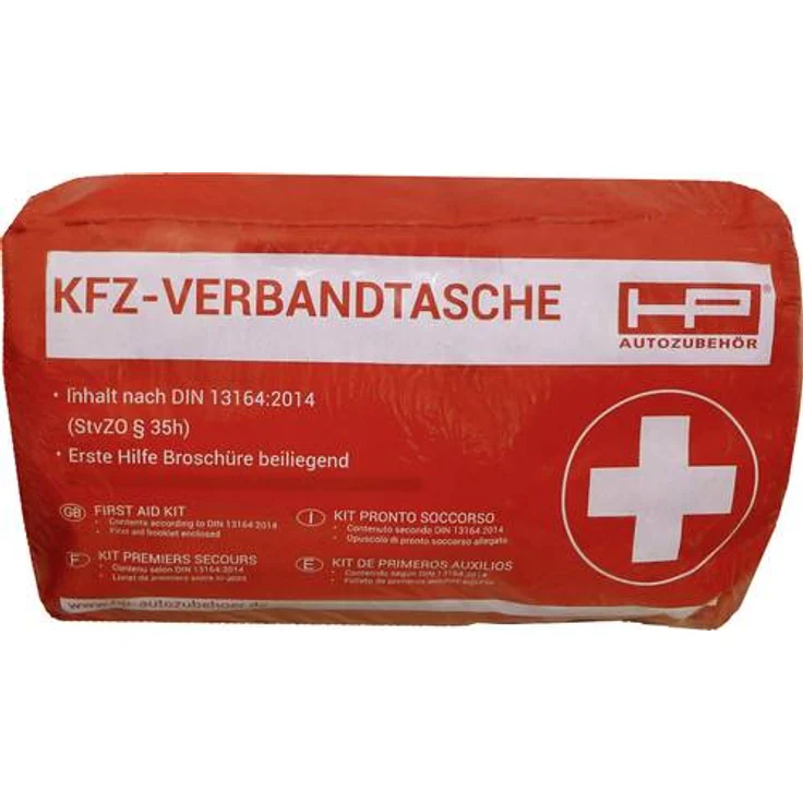 HP Autozubehör 10039 KFZ-Verbandtasche Rot Verbandtasche (L x B x H) 22.5 x 14 x 6.5cm - Preisvergleich – Bild 1
