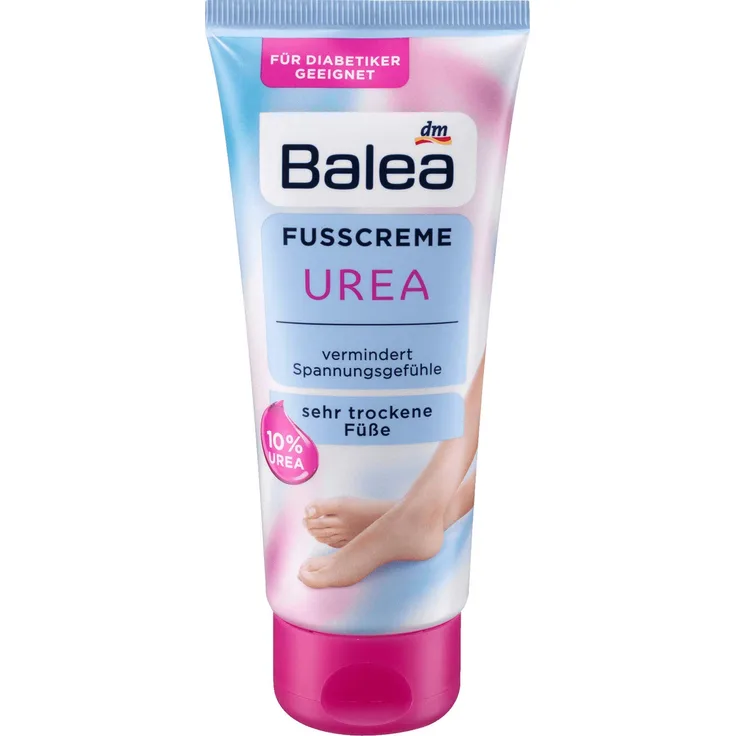 Balea Fußcreme Für Sehr Trockene Füße Mit 10% Urea, 100 ml