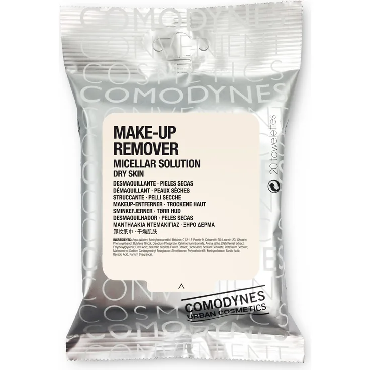 Comodynes Make Up Remover 20 Stück, für alle Hauttypen geeignet