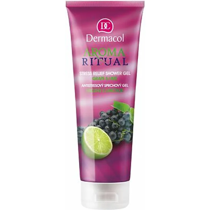 Dermacol Aroma Ritual Grape & Lime Erfrischendes Duschgel 250 ml