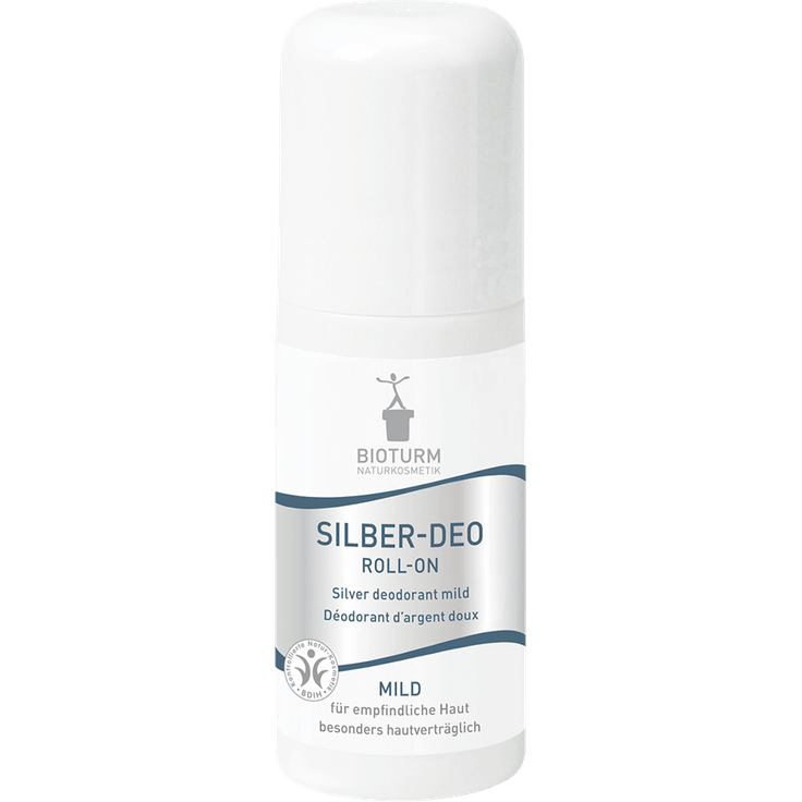 Bioturm Silber-Deodorant Roller Mild 50 ml