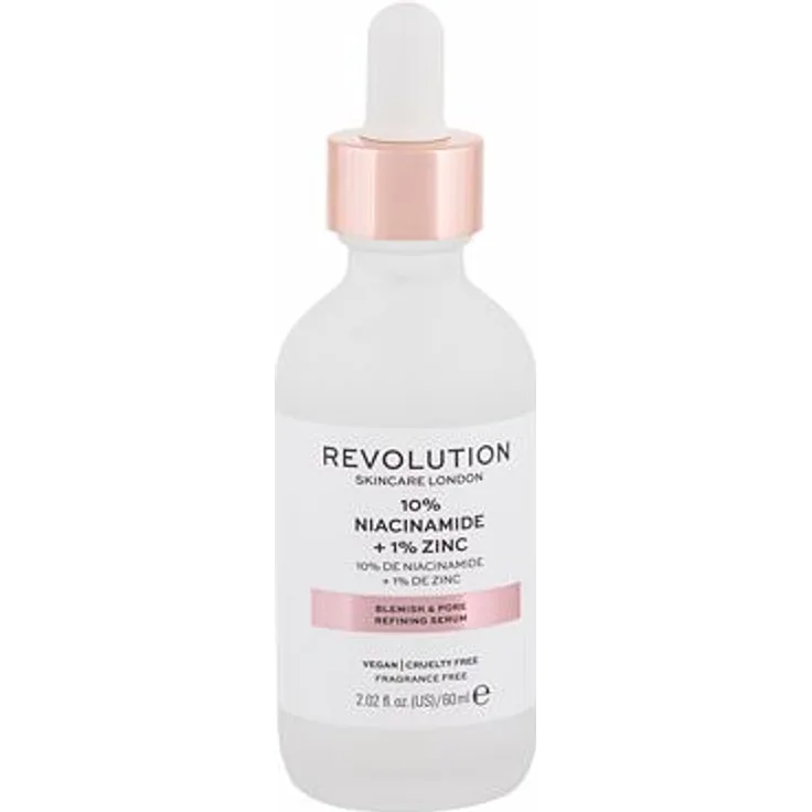 Revolution Skincare Skincare 10% Niacinamide + 1% Zinc Serum gegen Hautunreinheiten 60 ml