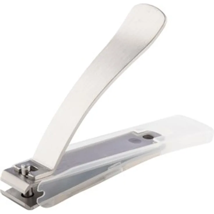 Kai Nagelknipser TYPE 003L Edelstahl, zusätzlich mit einer Auffangschale aus Polypropylene ausgestattet