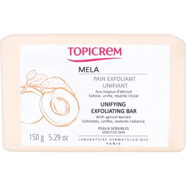 Topicrem Seife Face Care Mela Unifying Exfoliating Bar 150 g