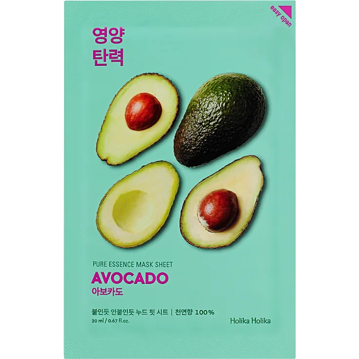 Holika Holika Pure Essence Mask Sheet Gesichtsmaske Avocado