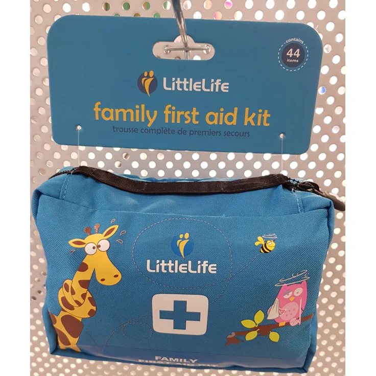 LittleLife Familien Notfall-Apotheke Erste Hilfe Kasten Verbandskasten für unterwegs - Family First Aid Kit