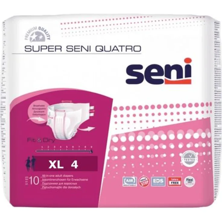 Super Seni Quatro XL 60 Stück