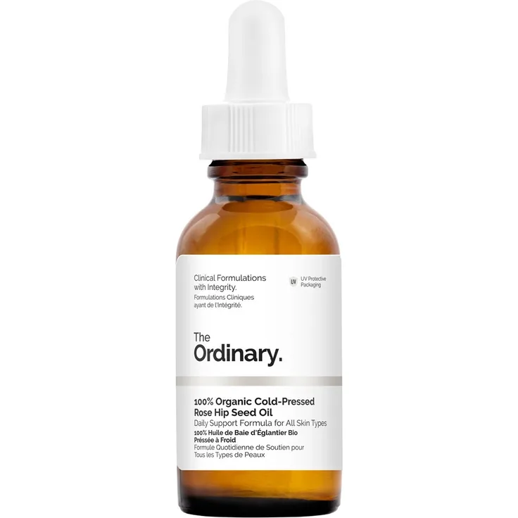 The Ordinary 100% Organic Cold-Pressed Rose Hip Seed Oil 30 ml, mit pflegender Wirkung 