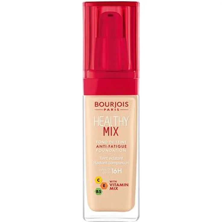Bourjois Paris Healthy Mix Anti-Fatigue Foundation 30 ml 50 Rose Ivory