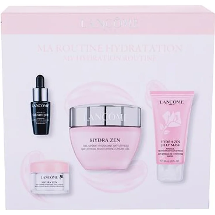 Lancome Hydra Zen Set Gesichtsgel 50 ml Gesichtsgel 15 ml Gesichtsmaske 50 ml Gesichtsserum Advanced Genifique 7 ml Für Frauen, feuchtigkeitsspendende Wirkung