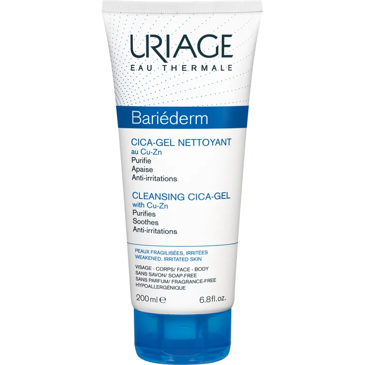 Uriage Bariéderm Cica-Gel Reinigungsmittel 200 ml für Alle Hauttypen geeignet