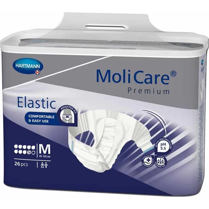 MoliCare Premium Elastic 9 Tropfen M 26 Stück