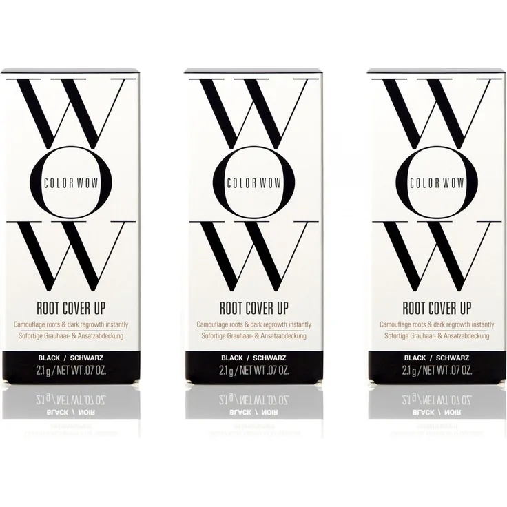 Color Wow Root Cover Up Schwarz 3 x 2,1 g