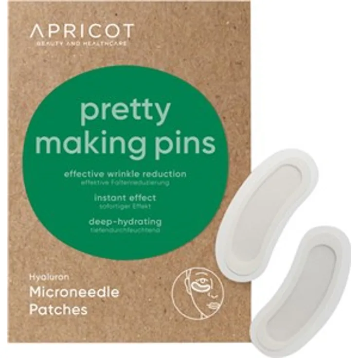Apricot Gesichtspflege Microneedle Patches Augenpatches 1 Stück mit pflegender Wirkung