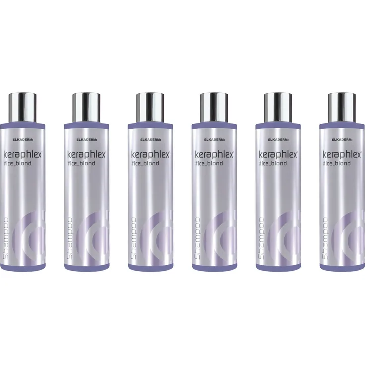 Keraphlex Ice Blond Shampoo 6 x 200 ml Wirkung: Pflege