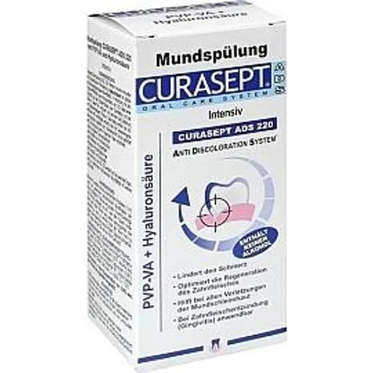Curaden Curasept Ads 220 Pvp-Hyaluron Mundspülung 200 ml