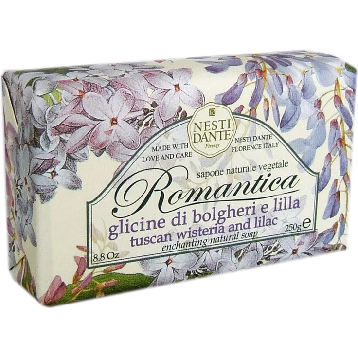 Nesti Dante Seife ROMANTICA Wisteria & Lilac 250 g für Alle Hauttypen geeignet