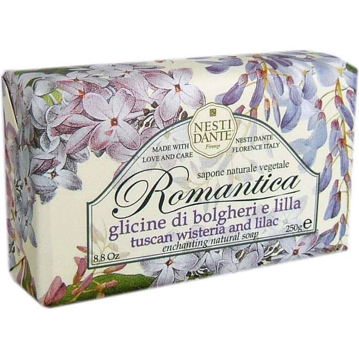 Nesti Dante Seife ROMANTICA Wisteria & Lilac 250 g für Alle Hauttypen geeignet