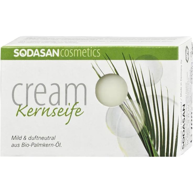 Sodasan Pflanzliche Kernseife 100g für Alle Hauttypen geeignet