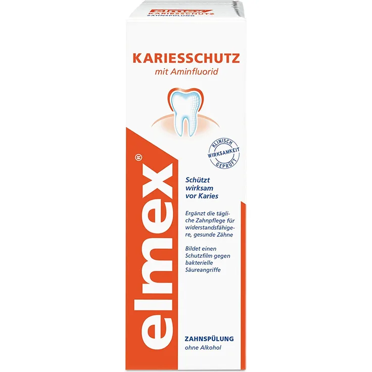 Elmex Kariesschutz 400 ml Mundspülung mit Fluorid
