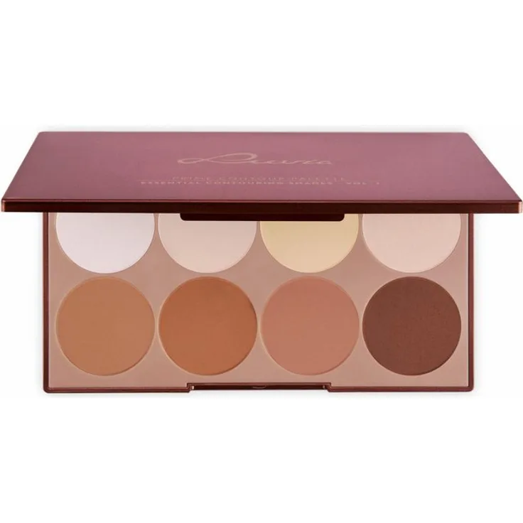 Luvia Cosmetics Contouring-Palette Essential Contouring Shades Vol. 1, 8-tlg., 8 Farben 26,4 g