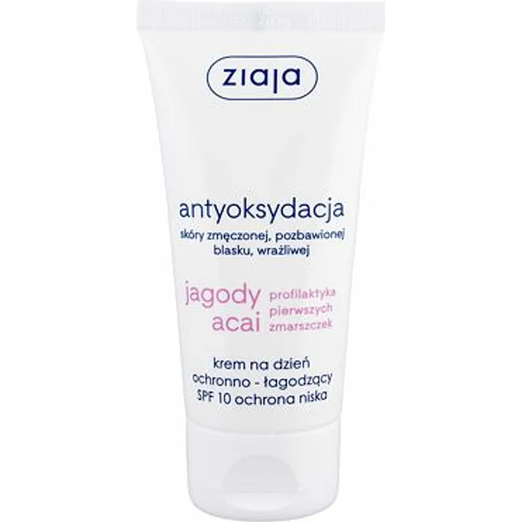 Ziaja Acai Berry Antioxidation SPF10 Beruhigende Hautcreme 50 ml