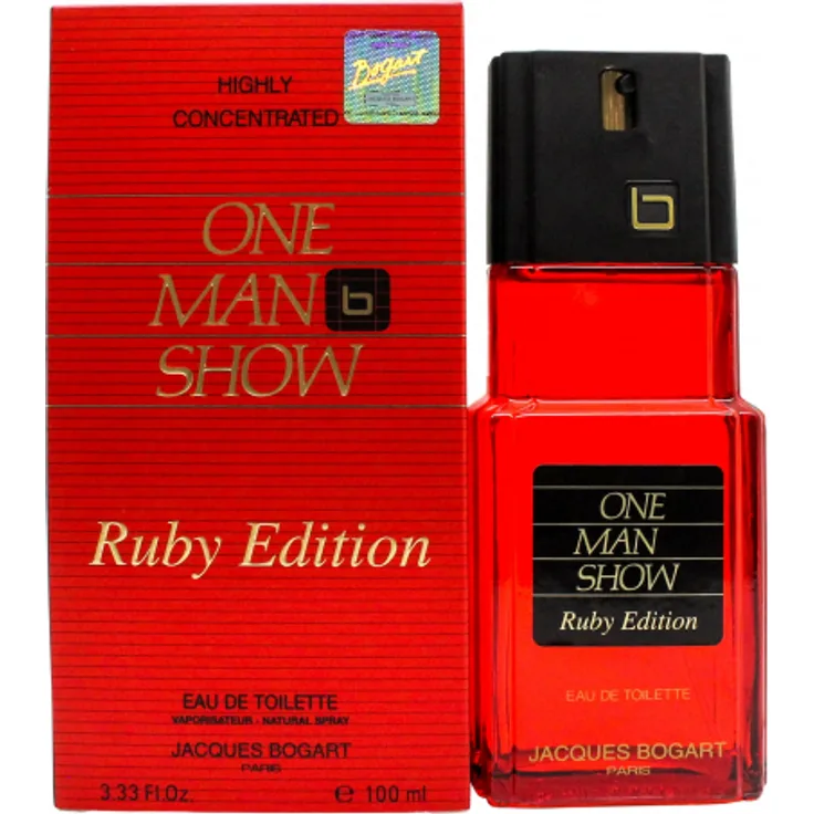 Jacques Bogart One Man Show Ruby Edition Eau de Toilette (EdT) Herrenduft 100 ml
