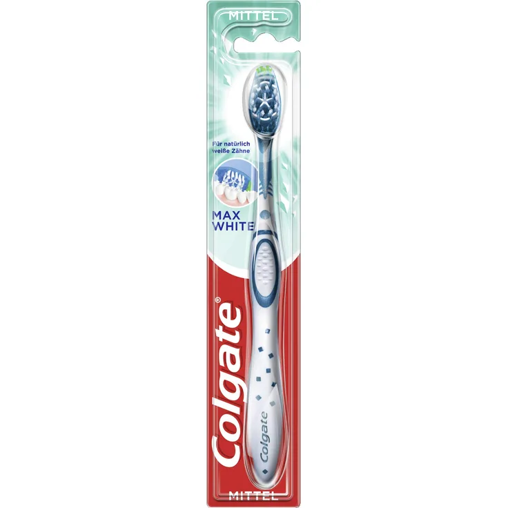 Colgate Max White Zahnbürste mittel, 1 Stück 