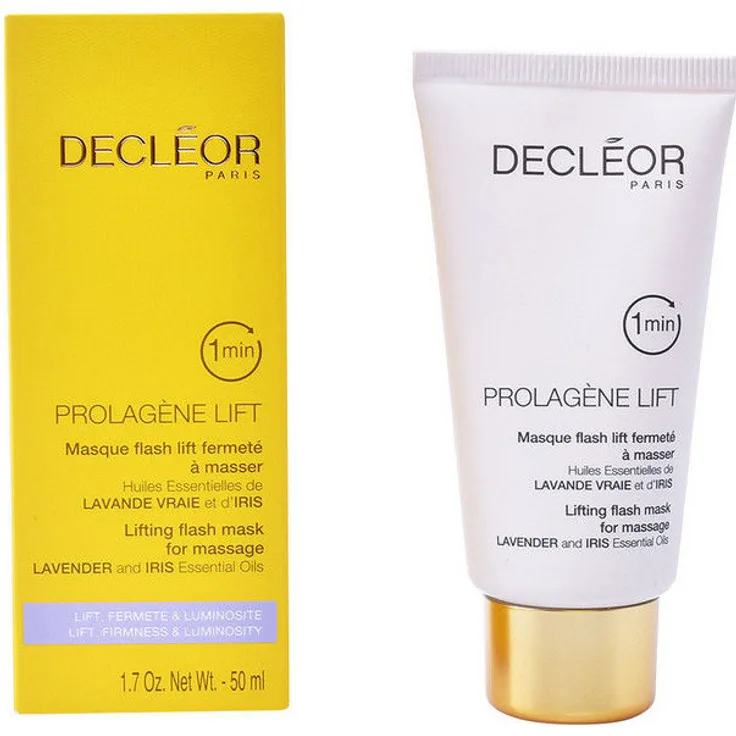 Decleor Prolagane Lift Lifting Flash Mask Maske Lavendel Iris Essential Oils 50 ml, straffende Wirkung