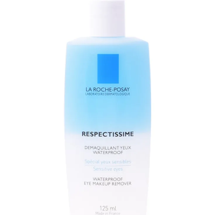 La Roche-Posay Respectissime Demaquillant Yeux Waterproof Empfindliche Augen 125 ml, für Damen und Herren