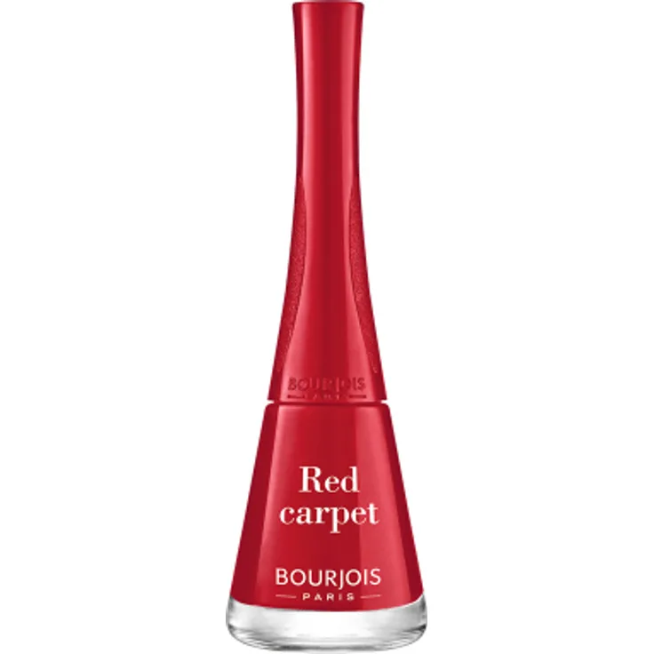 1 Seconde nail polish 010-red carpet 9 ml, Farbton: Rot