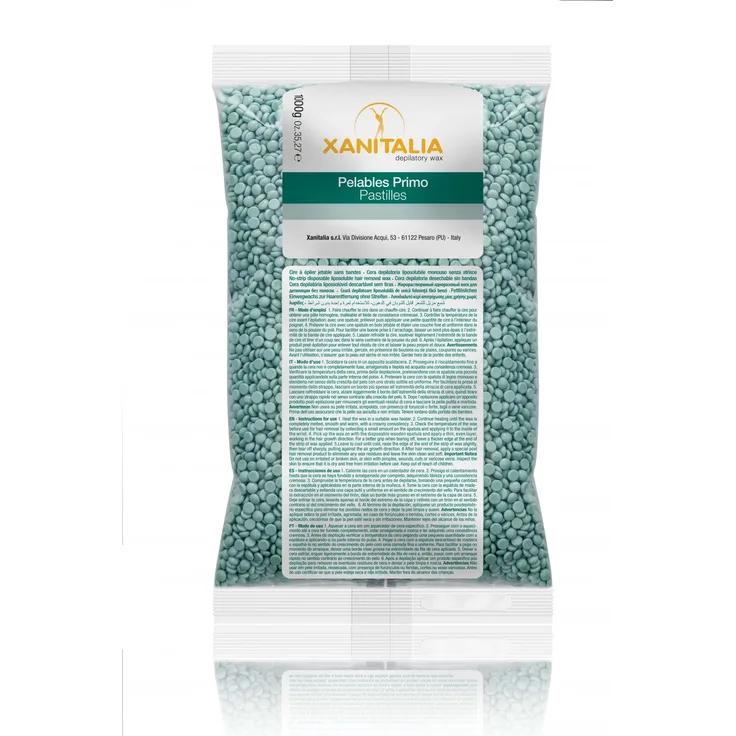 XanitaliaPro Brasilian System Wax-Perlen Aloe Vera 1000g