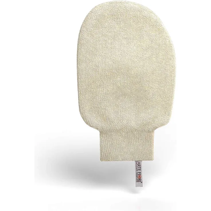 Peelinghandschuh aus Brennnessel- und Baumwollfasern 100% Natürlich, KOSTENLOSE innerhalb Deutschlands