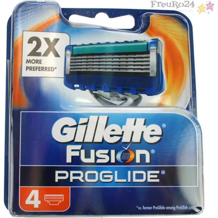 Gillette Fusion ProGlide 4er Klingen – Bild 1