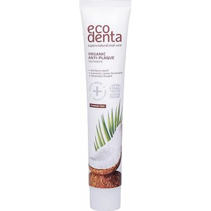 Ecodenta Organic Anti-Plaque Zahnpasta gegen Plaque 75 ml Unisex