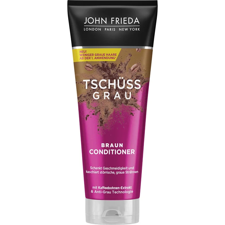 John Frieda Braun Conditioner Tschüss grau Schenkt Geschmeidigkeit 250 ml – Bild 1
